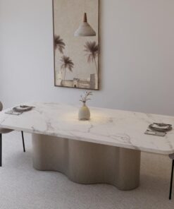 (WAVE) طاولة طعام 8  اشخاص